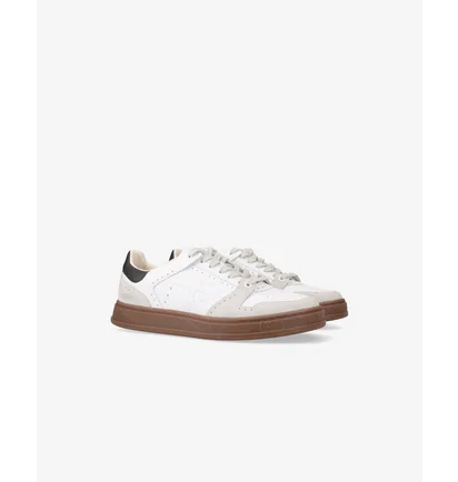 Кроссовки мужские Premiata Quinn Var.7098 White/Beige QUINN-7098
