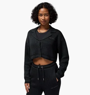 Кофта женская Air Jordan Knit Black FZ4195-010