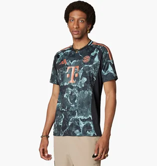 Футболка чоловіча Adidas Fc Bayern 24/25 Away Jersey Blue IZ3130