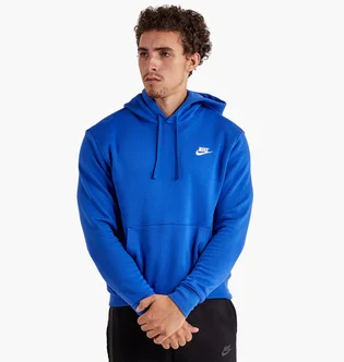 Худи мужское Nike Club Fleece Pullover Hoodie Blue BV2654-480