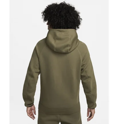 Худі чоловіче Nike Sportswear Tech Fleece Pullover Hoodie Olive FB8016-222