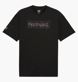 Футболка чоловіча Puma F1 Graphic Logo Black 626421-01