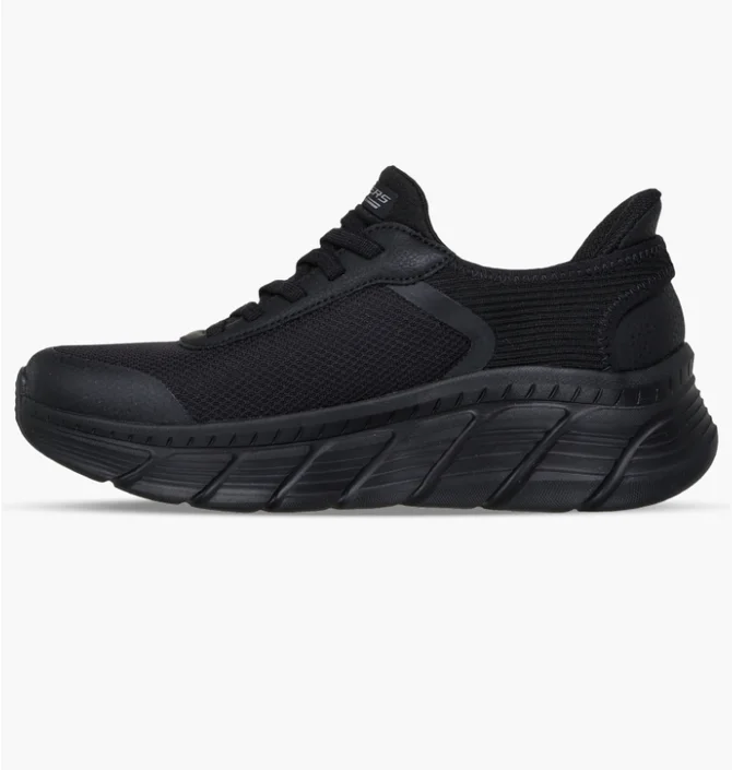 Кроссовки женские Skechers Bobs Sport B Flex Hi Black 117391-BBK