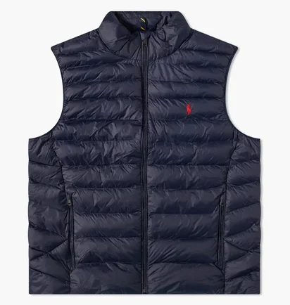 Жилетка мужская Polo Ralph Lauren Recycled Lightweight Down Vest Blue 710810898007
