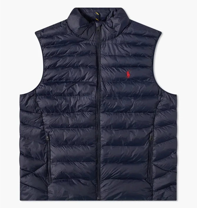 Жилетка мужская Polo Ralph Lauren Recycled Lightweight Down Vest Blue 710810898007