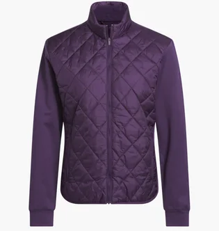 Куртка жіноча Adidas Ultimate365 Quilted Full-Zip Violet JP3511