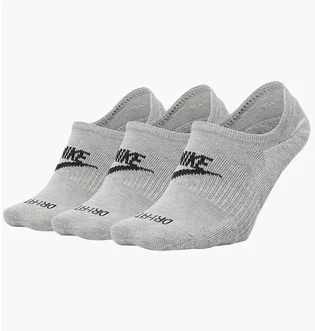 Носки унисекс Nike Evryday Plus Cush Footie Grey (3 пары) DN3314-063