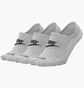 Носки унисекс Nike Evryday Plus Cush Footie Grey (3 пары) DN3314-063