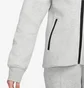 Толстовка женская Nike Sportswear Tech Fleece Windrunner Full-Zip Hoodie Grey FB8338-063