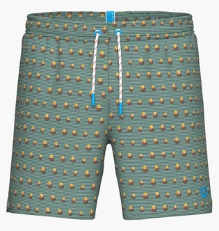 Шорти чоловічі Arena Water Prints Ao Olive 007153-651