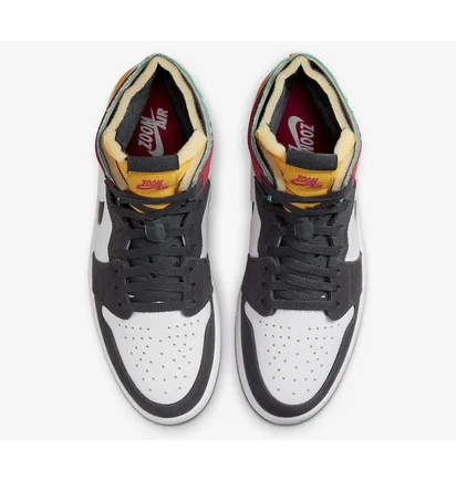 Кроссовки мужские Air Jordan 1 Zoom Air Cmft White/Black Ct0978-016