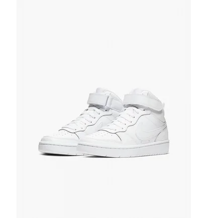 Кроссовки детские Nike Court Borough Mid 2 White CD7782-100