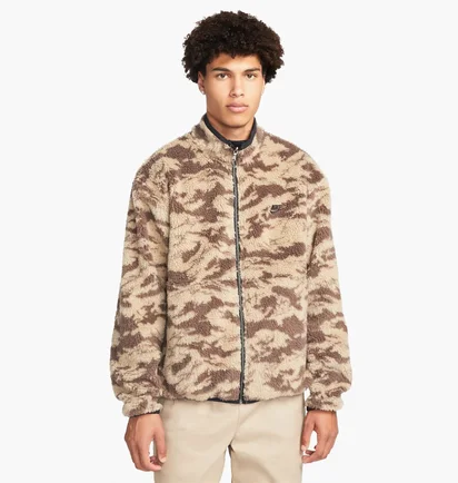 Куртка мужская Nike Club+ Winter Top Rev Camo/Beige Dq4884-010