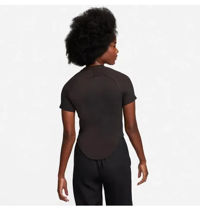 Футболка жіноча Nike W Rn Dvn Dri-Fitadv Eng Ss Tp Black FN2581-227