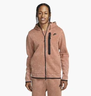 Толстовка мужская Nike Sportswear Tech Fleece Brown Dm6515-215