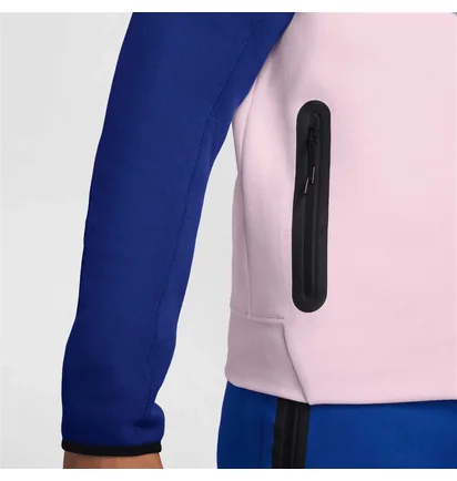 Толстовка мужская Nike Tech Fleece Blue/Pink FZ4709-480