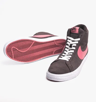 Кросівки унісекс Nike Zoom Blazer Mid Skate Shoes Brown Fd0731-200
