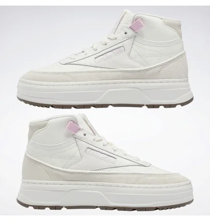 Кроссовки женские Reebok Club C Geo Mid White Gv7034