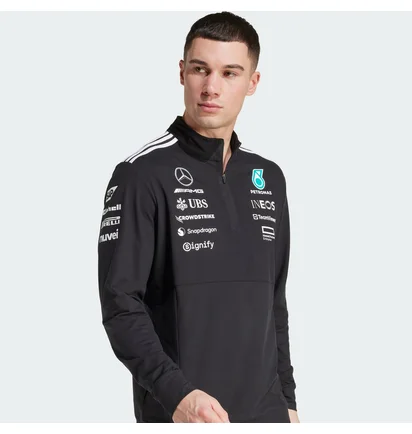 Кофта мужская Adidas Mercedes-Amg Petronas Formula One Team Performance Black JV5745
