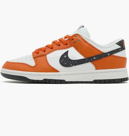 Кроссовки мужские Nike Dunk Low White/Orange FV6909-800