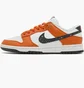 Кроссовки мужские Nike Dunk Low White/Orange FV6909-800