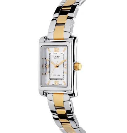 Часы женские Casio Timeless Two-Tone Wo LTP-1234PSG-7A