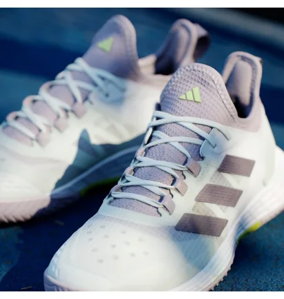 Кроссовки женские Adidas Adizero Ubersonic 4.1 Tennis Shoes Green IF0411