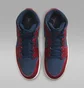 Кросівки чоловічі Air Jordan 1 Mid Se Blue/Bordo IO7449-600