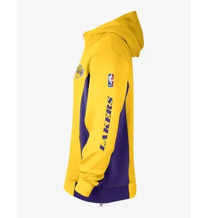 Толстовка мужская Nike Los Angeles Lakers Showtime Dri-Fit Nba Yellow DX9420-728