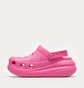 Тапочки женские CROCS Classic Crush Clog Pink 207521-6UB