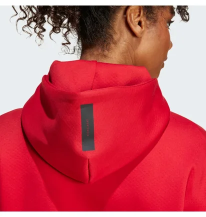 Куртка жіноча Adidas Z.N.E. Full-Zip Hoodie Red JF8888