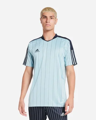 Футболка мужская Adidas Tiro Jersey Top Vip Light Blue Hc1312