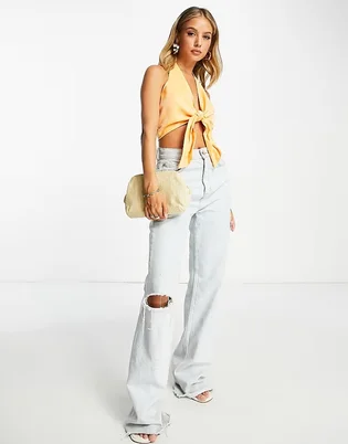 Топ жіночий ASOS Design Beige 117356516