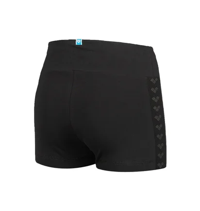 Шорти жіночі Arena Team Stripe Top Black 007386-500