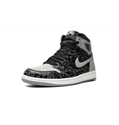 Кроссовки мужские Air Jordan 1 High Og Grey 555088-036