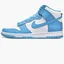 Кросівки чоловічі Nike Dunk High Retro White/Light Blue DD1399-400