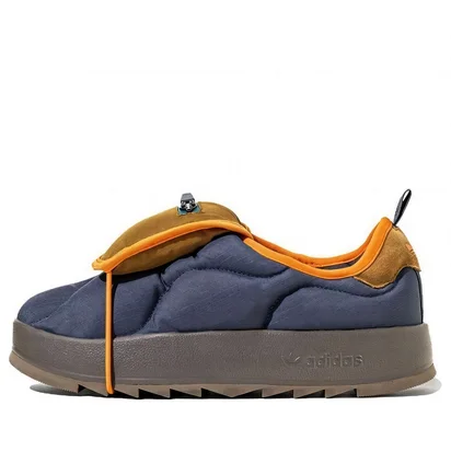 Тапочки мужские Adidas Puffylette Blue IF3956