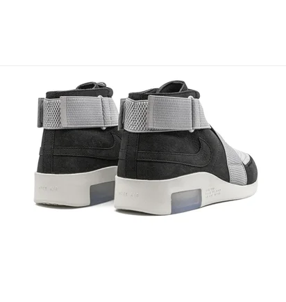 Кроссовки мужские Nike Air Fear Of God Raid Black/Grey AT8087-003