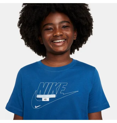 Футболка детская Nike Nsw Teeclub Specialty Blue FN9608-476