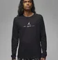 Лонгслів чоловічий Air Jordan M J Df Sprt Gfx Ls Crew Black DV8446-010