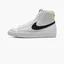 Кросівки дитячі Nike Blazer Mid 77 Grade School Lifestyle Shoes White DA4086-109