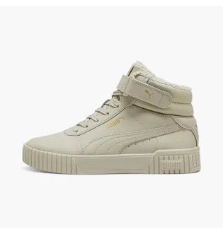 Кроссовки женские Puma Carina 2.0 Mid Winter Sneakers Beige 385852-07