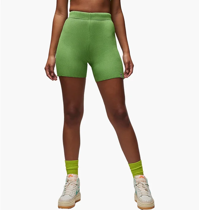 Шорты женские Air Jordan X Union X Bephies Beauty Supply Bike Shorts Green FD4252-303