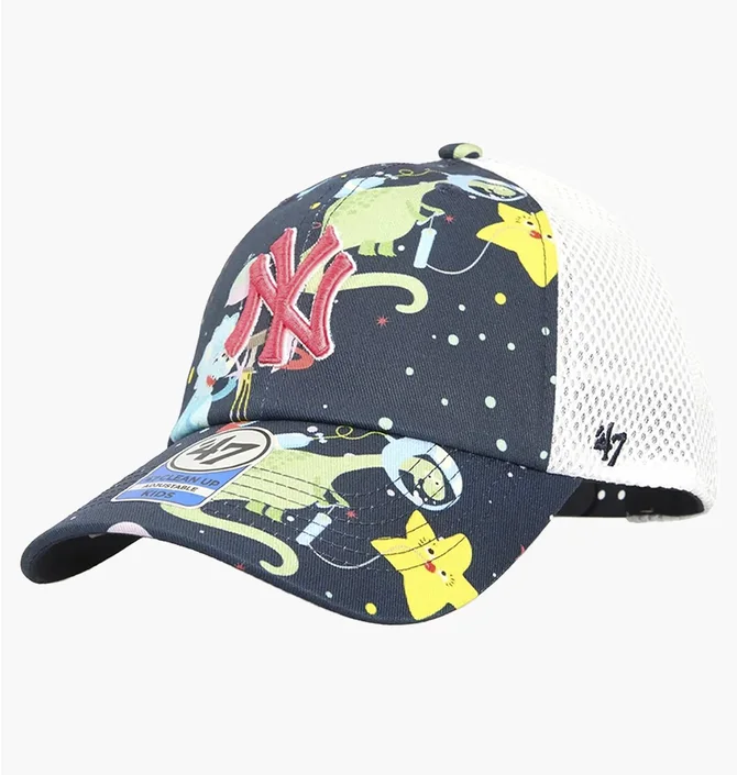 Кепка детская 47 brand New York Yankees Space Dino Multi SDINO17GWS-NY-JR