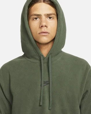 Худи мужское Nike Repeat Polar Fleece Hoodie Green DO2611-335