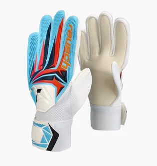 Перчатки вратарские детские Reush Attrakt Starter Solid Light Blue/Beige 5672514-1080