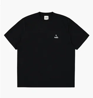 Футболка чоловіча Arte Antwerp Heart Logo Black SS25-112T