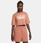 Футболка женская Nike Nsw Crop Tee Gls Peach FZ4635-212