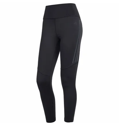 Леггинсы женские Adidas Dailyrun 3 Stripes 7/8 Running Tights Black HS5454