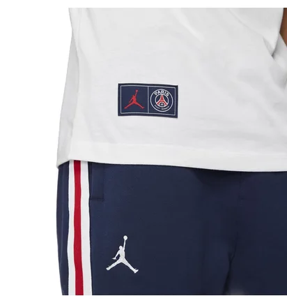 Футболка чоловіча Nike Air Jordan Psg Wordmark Tee White DB6510-100